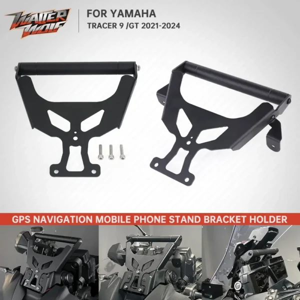 For Yamaha Tracer 9GT 9/GT Cellphone Phone GPS Navigation Mount Bracket 9 GT Tracer9GT Handlebar Bar Extension Stand Holder