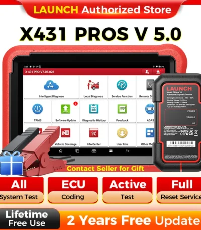LAUNCH X431 PROS V 5.0 Diagnostic Tools OBD2 Scanner Diagnost Auto Automotive Tool Car Scan Autoscanner Diagnosis X-431 Pro V 1