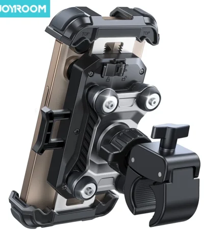 Joyroom Motorcycle Phone Mount Anti Vibration Phone Holder for Motorcycle Handlebar Bike Phone Mount for iPhone for 4.7-7” Phone 1