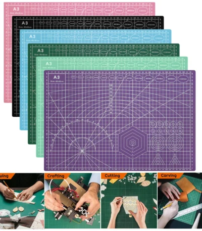 A3 Self Healing Sewing Mat, 9inchx6inch Cutting Mat,Cutting Board for Sewing Crafts Hobby Fabric Precision Scrapbooking Project 1
