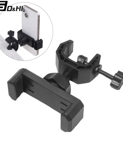 Smart Phones Music Live Show Holder Phone Holder 360 Degree Rotating Universal Microphone Supporting Stand 1