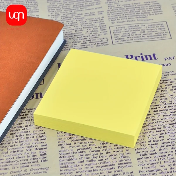 WQN-100 Yellow  Notes Waterproof Note paper School Office Supplies Transparent Note Paper Stationery