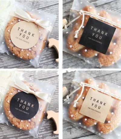 Round Paper Stickers Thank You for Your Kindness Gift Sealing Labels Scrapbooking DIY Crafts Party Packaging Supplies 4cm 60pcs 1