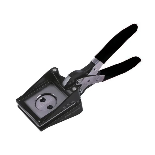 Hand Held Manual Round 38mm 25mm 32mm 44mm Paper Graphic Punch Die Cutter for Pro Button Maker