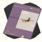 HUSPER A4 5 Sheets Matte Printable Magnetic Paper 8.3×11.7 inch for Inkjet Printers Magnetic Paper