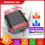 THINKCAR BD6 Bluetooth Auto OBD2 Scanner Full System 5 RESET ETS OIL Lifetime Free Update Car Diagnostic Tool Use THINKDIAG APP