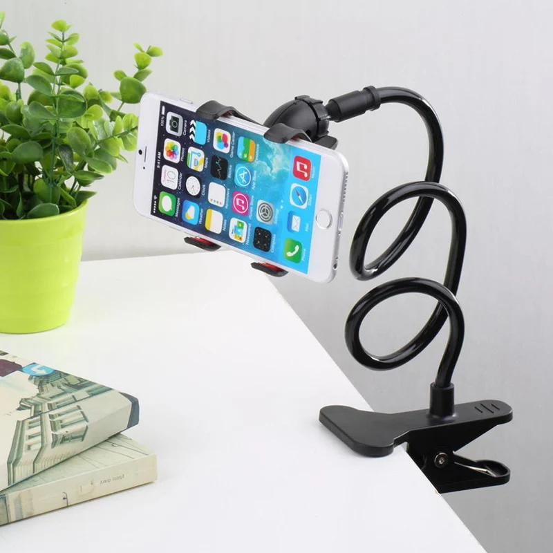 Universal Lazy Mobile Phone Gooseneck Stand Holder Stents Flexible Bed Desk Table Clip Bracket for Phone Flexible Holder Arm Universal Lazy Mobile Phone Gooseneck Stand Holder Stents Flexible Bed Desk Table Clip Bracket for Phone Flexible Holder Arm