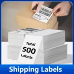 4×6 Inch Thermal Shipping Labels Paper Fold Sticker Printer Self-Adhesive Waterproof Oil-Proof Labels All-Purpose Sticker Paper