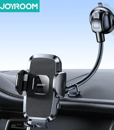 Dashboard Phone Holder for Car【360° Widest View】9in Flexible Long Arm, Universal Handsfree Auto Windshield Air Vent Phone Mount 1