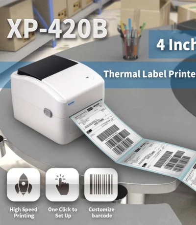 Xprinter 4Inch Thermal Label Printer Shipping Label Thermal Barcode Sticker Printer Waybill Printer 1