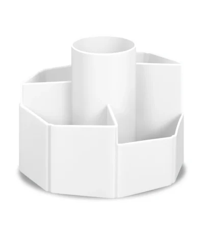 1pc Multifunctional 360 Degree Swivel Pencil Holder Creative High Capacity Desktop Pencil Organizer School & Office Supplies 1