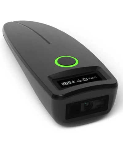 Pocket Mini Wireless Bluetooth Barcode Scanner QR Code PDF417 Data Matrix Reader with Screen Scan Result for Inventory Warehouse 1