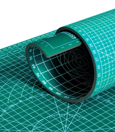 45X30 CM SELF-HEALING SEWING CUTTING PAD, A3 ROTARY CUTTING SEWING MAT FOR HANDICRAFTS, DOUBLE-SIDED THICKENED TABLETOP CUTTING 1