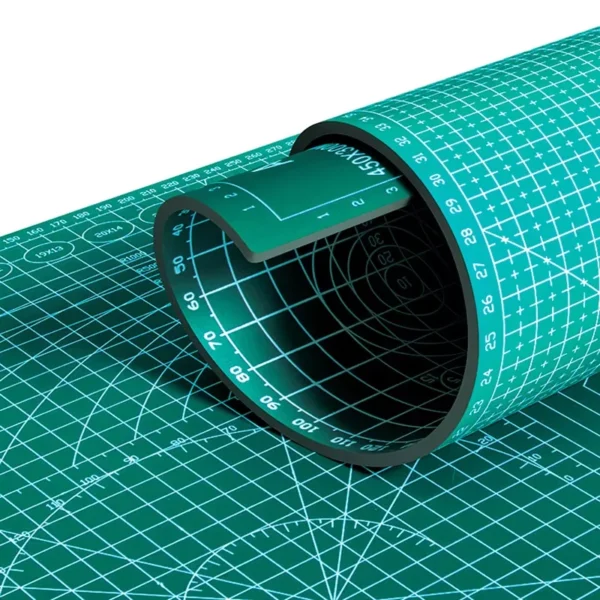 45X30 CM SELF-HEALING SEWING CUTTING PAD, A3 ROTARY CUTTING SEWING MAT FOR HANDICRAFTS, DOUBLE-SIDED THICKENED TABLETOP CUTTING
