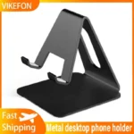 Aluminum alloy Desk Mobile Phone Holder Metal Cell Phone Holder for IPhone X XS MAX Phone Stand Desk for Samsung Xiaomi Huawei