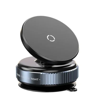 Vacuum Magnetic Car Phone Holder, Universal Suction Cup, Mirror Gym Bath Shower Stand for iPhone 16 15 14 13 12 Pro Max Samsung 1
