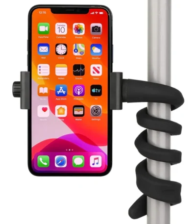 Portable Flexible Wrap Around Mobile Phone Holder for IPhone Samsung Adjustable Stand for Car Stroller Bike Boat Desk Bed Mount 1