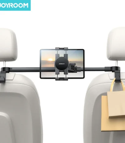 Joyroom Car Tablet Holder Mount Extension Arm Headrest Stand for Back Seat For iPad Pro, Air, Mini, Galaxy Tab 4.7-13" Devices 1