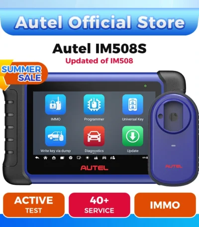 Autel MaxiIM IM508S XP400 PRO OBD2 Automotive Scanner IMMO Key Programming Diagnostic Tools For All Cars All-in-One Programmer 1