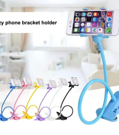 70cm Universal Lazy Bracket Mobile Phone Holder 360° Flexible Bed Desktop Bracket Smartphones Table Clip Stand Base Support 1