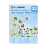 20 Sheets Inkjet Photo Paper Glossy 8.3×11.7 48lb 180Gsm Professional Photographic Paper A4 Size Instant Dry Suitable for inkjet