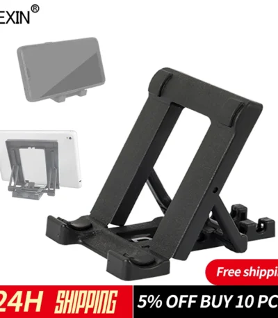 BEXIN uninversal desktop portable support foldable adjustment angle phone stand for mobile phone tablet 1