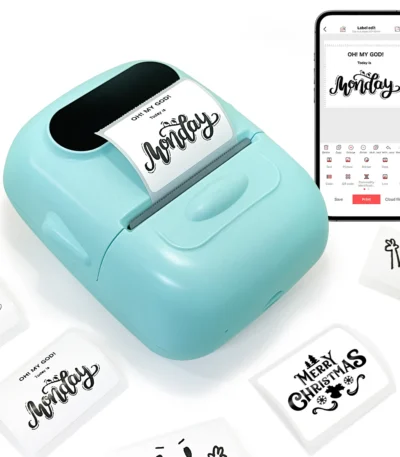 MARKLife P50 Thermal Wireless Label Printer Portable Bluetooth Sticker Mini Printer Barcode Label Maker Price Tag Printers DIY 1