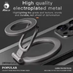 2025 Double-Sided MagSafe Phone Holder for iPhone 14/15/16, Foldable 360° Rotating Stand with Strong Magnet & Finger Grip Suppor