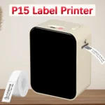Marklife Mini P15 Thermal Label Printer Labeling Machine Bluetooth Inkless Maker or Adhesive Sticker Rolls Paper Fast Printing