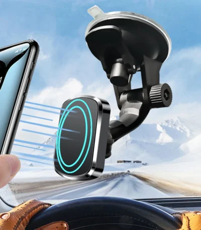 Strong Magnetic Car Phone Holder Universal Magnet Phone Mount in Car Mobile Bracket Stand for iPhone Xiaomi Samsung 1