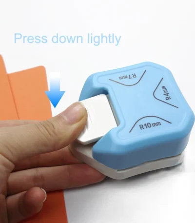 3 in1 Mini Round Corner Cutter Corner Durable Rounder Punch R4/R7/R10mm Paper Trimmer Round Corner DIY Paper Cutter Card KD05 1