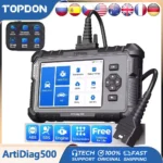 Topdon Car Diagnostic Tool  All Systems OBD2 Diagnostic Scanner Engine ABS SRS Airbag Auto Scan Tool Code Reader ArtiDiag500