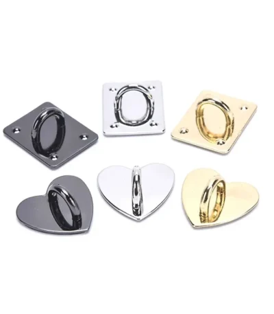 2pcs  Mobile Phone Smartphone Heart Finger Ring Stand Holder Hooks Shell Back For iPhone 12 Huawei Samsung Mount Kickstand Grip 1