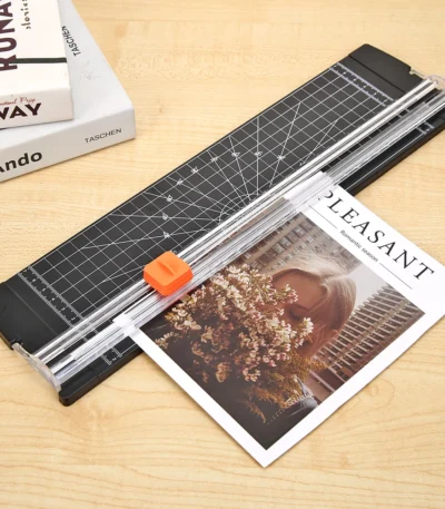 Office A4 A5 Guillotine Paper Cutter with Automatic Security Safe Guard for Coupon Craft Paper Lightweight Cutting Mat Machine 1