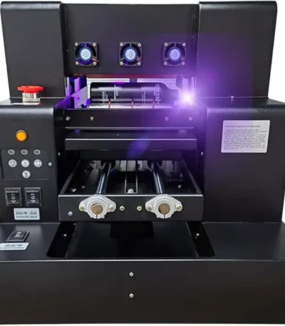 A4 UV Printer  DTF UV Printer UV LED  Inkjet Printer USB 5760 x 1440dpi with Rotation for Bottles/Paper/Phone Case/PVC 1