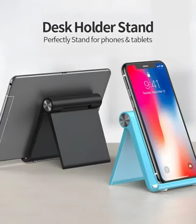 Phone Holder Stand Mobile Smartphone Support Tablet Stand for iPhone 15 14  Desk Cell Phone Holder Stand Portable Mobile Holder 1