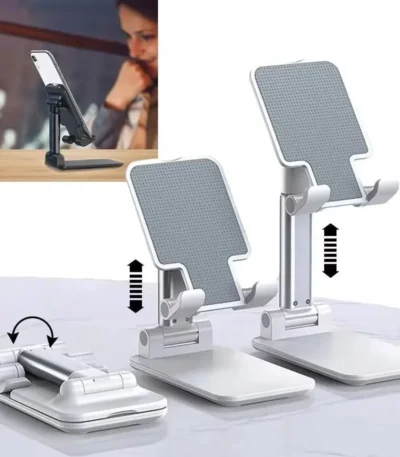 High Quality Desktop Tablet Holder Table Cell Foldable Extend Support Desk Mobile Adjustable Phone Holder Stand 1