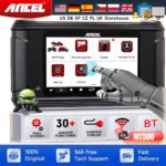 ANCEL MT500 Motorcycle All System Diagnostic Scan Tool OBD2 Scanner Tester 30+ Reset  for BMW HONDA YAMAHA TRIUMPH DUCATI