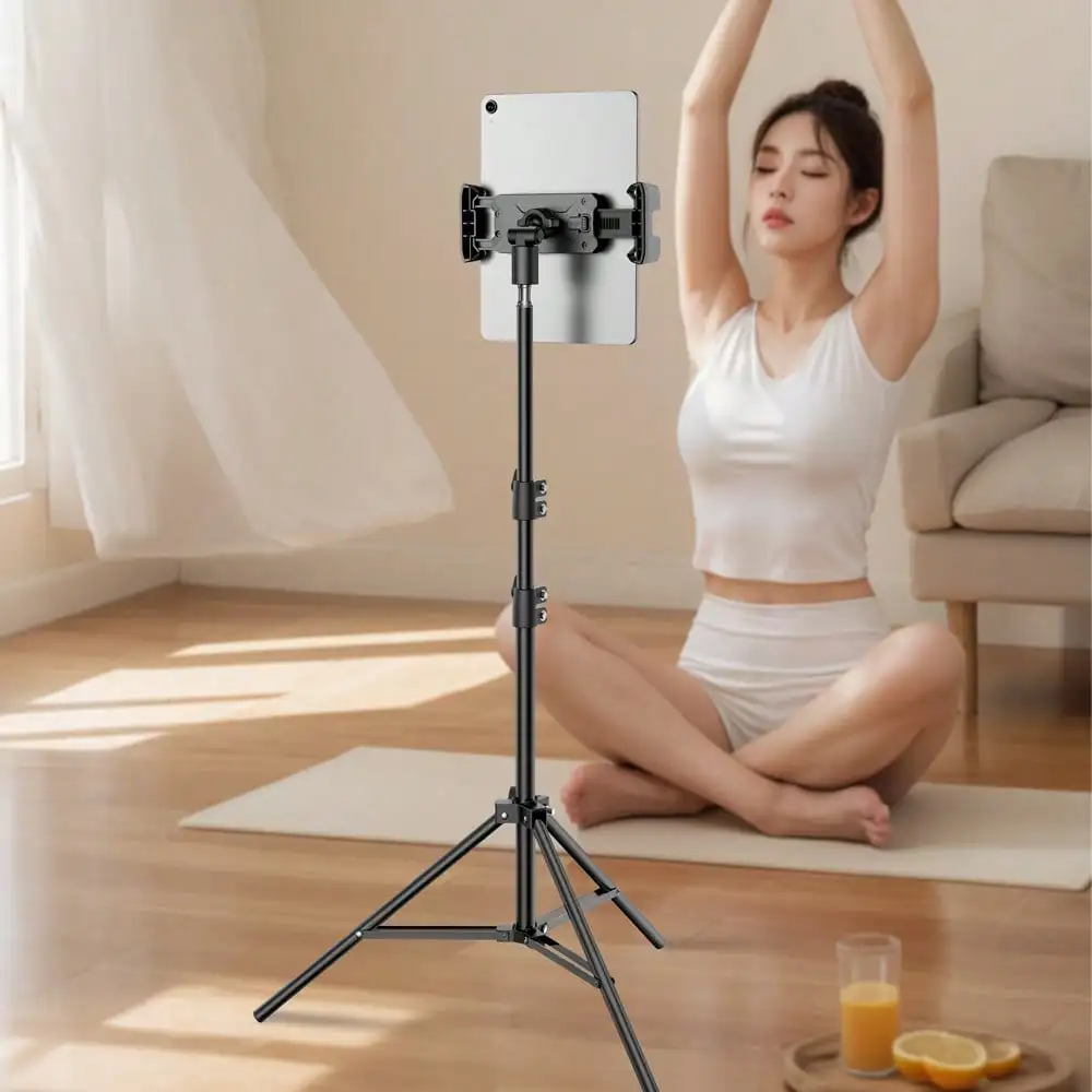 Universal Adjustable Tablet Tripod Floor Stand Holder Portable Live Mount Support for IPad Pro Air Phone 4.7-14inch Lazy Bracket Universal Adjustable Tablet Tripod Floor Stand Holder Portable Live Mount Support for IPad Pro Air Phone 4.7-14inch Lazy Bracket