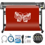 VEVOR 1350mm Vinyl Plotter Cutter Machine Corte Plotter Vinyl Cutting Plotter Autocad Film Print For DIY Advertisement 53 Inch
