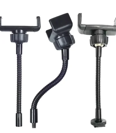 Flexible Hose Arm Cell Phone Clip Holder For Led Selfie Ring Lamp Replacement Kit 360 Degree Mount Mobile Phone Holder Clamp 1