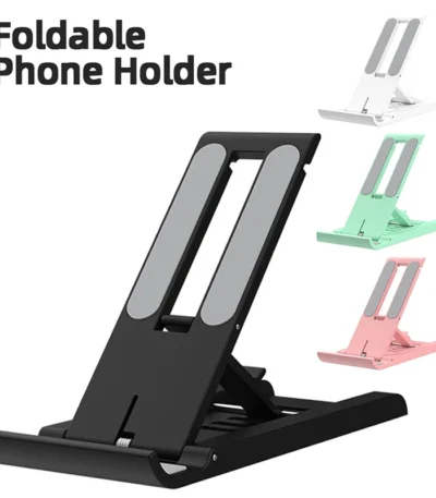 Portable Desktop Phone Holder Foldable Mini Mobile Phone Stand For Iphone 15 IPad Desk Bracket Laptop Stand for Samsung Xiaomi 1