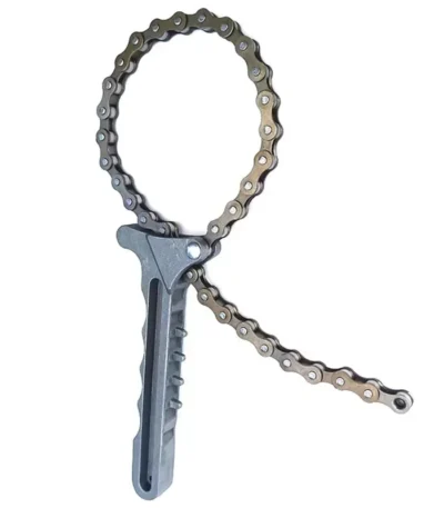 NEW Adjustable Car Engine Oil Filter Chain Grip Key Wrench Remover Tools Car Repair Tools 1