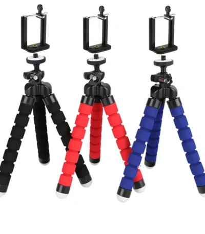 Colors Phone Holder Flexible Octopus Tripod Bracket Stand Mount Monopod Adjustable go pro Accessories For Mobile Samsung Camera 1