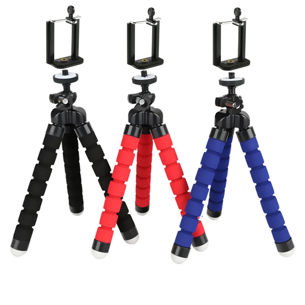 Colors Phone Holder Flexible Octopus Tripod Bracket Stand Mount Monopod Adjustable go pro Accessories For Mobile Samsung Camera Colors Phone Holder Flexible Octopus Tripod Bracket Stand Mount Monopod Adjustable go pro Accessories For Mobile Samsung Camera