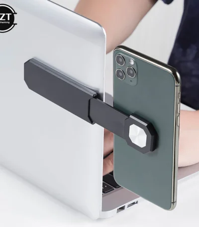 Creative Phone Mount Adjustable Monitor Expansion Bracket Car Magnetic Screen Side Phone Support Holder for Tesla Model 3 Y X S 1