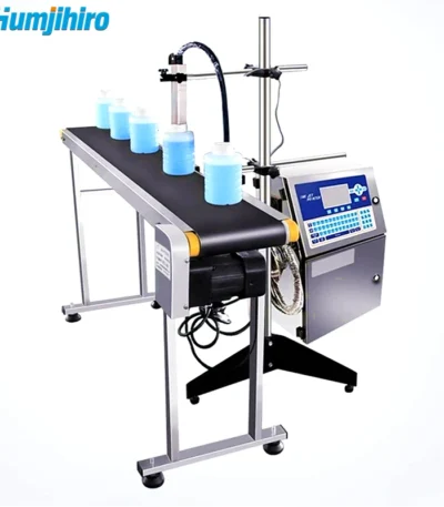 Automatic CIJ Inkjet Printer Industrial Online Printer Inkjet Printer for Batch Code Number Date PVC Plastic Pipe Bottle 1