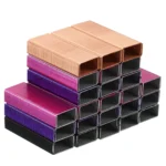 4000Pcs/4Pack Creative Colorful Metal Staples for Stapler #10 Mini 3/16Inch Long Office Stationery Staple No.10 Binding Supplies