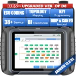 XTOOL D8S OBD2 Scanner, Bidirectional Scanner with 3-Year Update, FCA AutoAuth,38 Reset, All Systems Car Scanner Diagnostic Tool