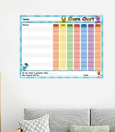Pvc Material Self Adhesive White Board Paper Magnetic Sticker Cartoon Patterns Easy Apply Remove Smooth Surface Vinyl 1